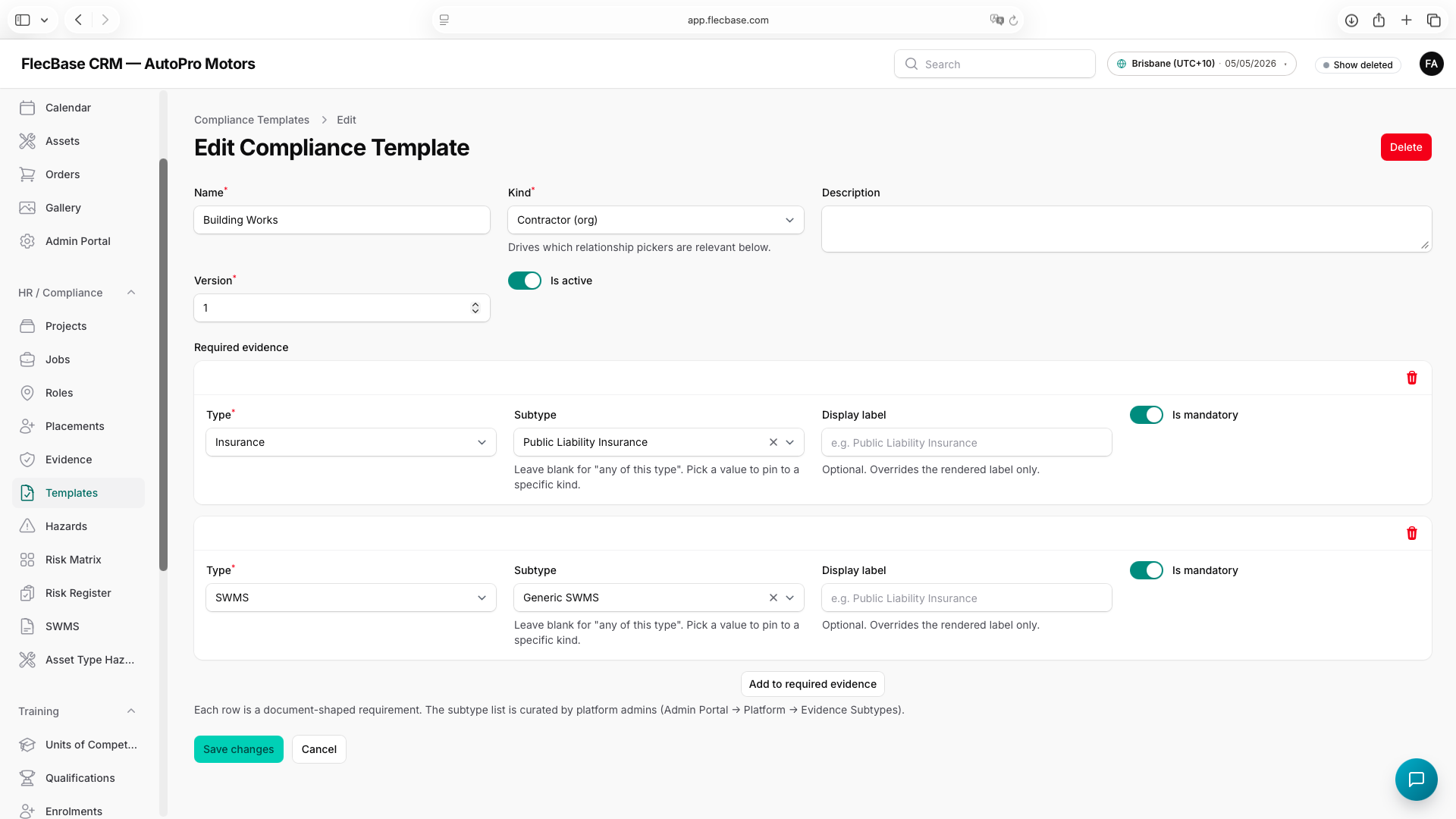 Templates — how to use