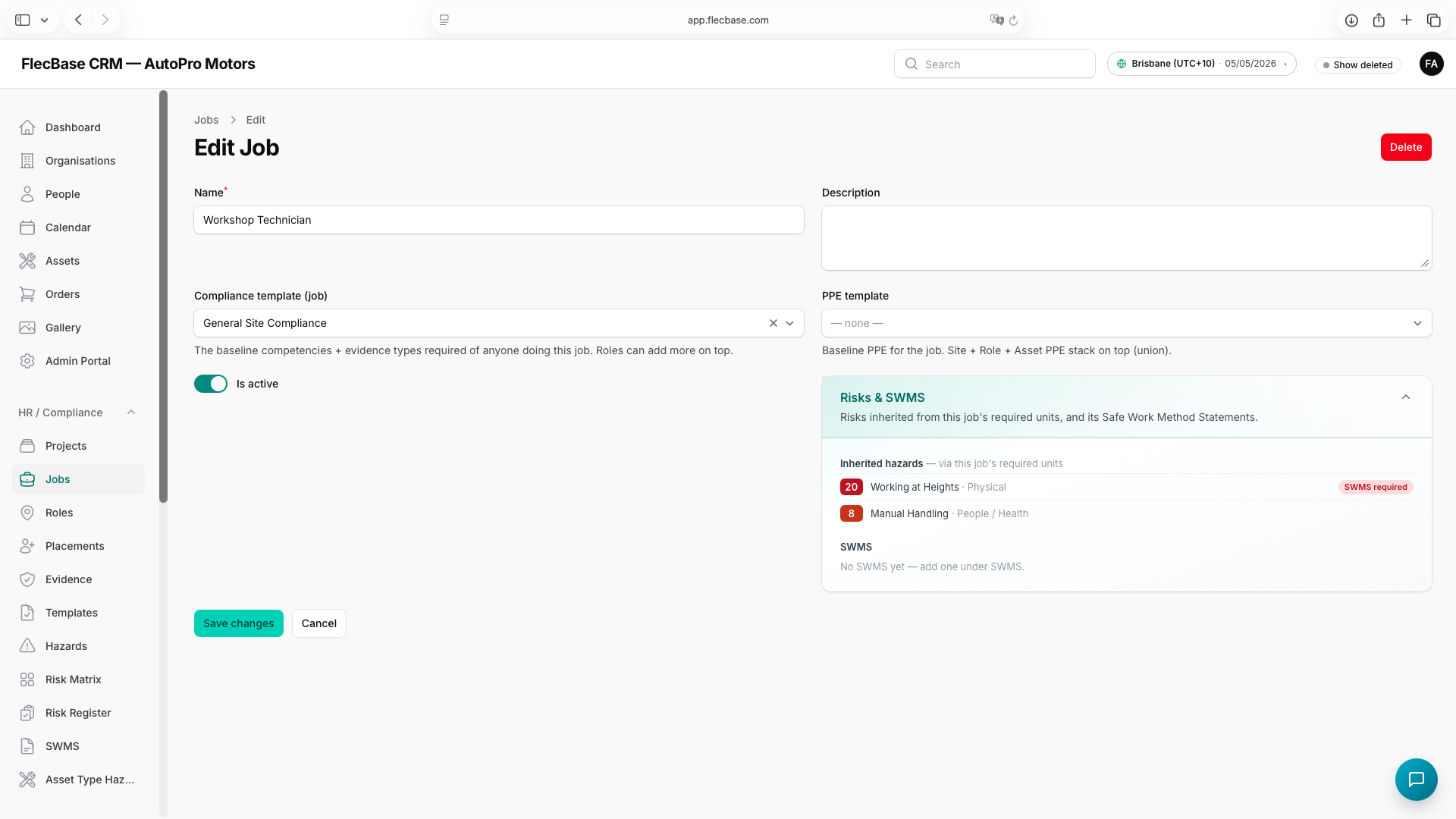 Roles — how to use