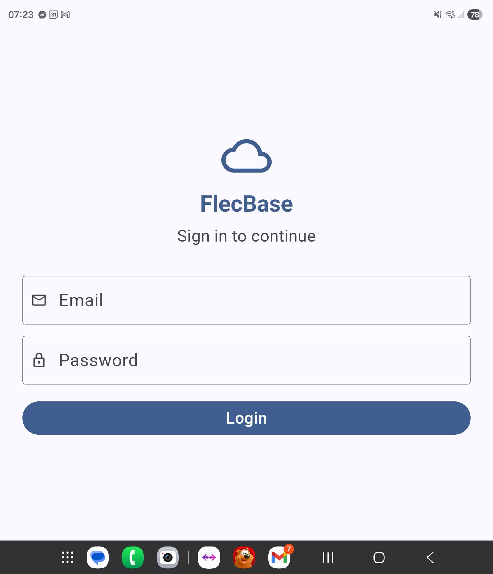 App login